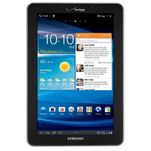 Samsung P6810 Galaxy Tab 7.7 Download-Modus