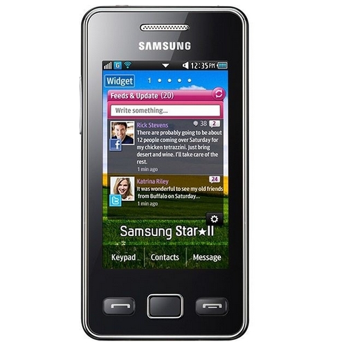 Samsung S5260 Star ii auf Werkseinstellung zurücksetzen