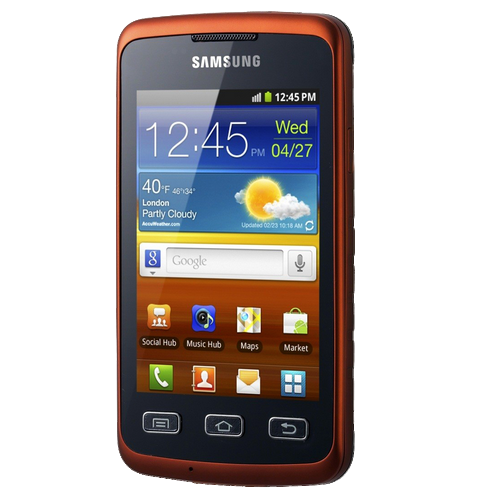 Samsung S5690 Galaxy Xcover auf Werkseinstellung zurücksetzen