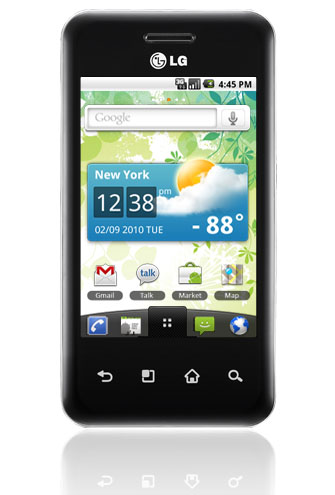 LG Optimus Chic E720 Entwickler-Optionen