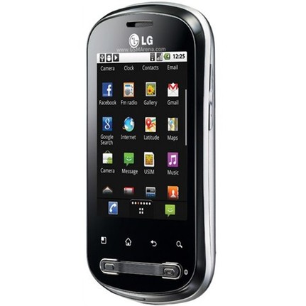 LG Optimus Me P350 Entwickler-Optionen